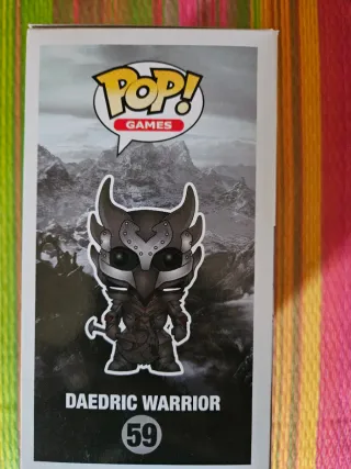 Funko Pop Skyrim Daedric Warrior 59