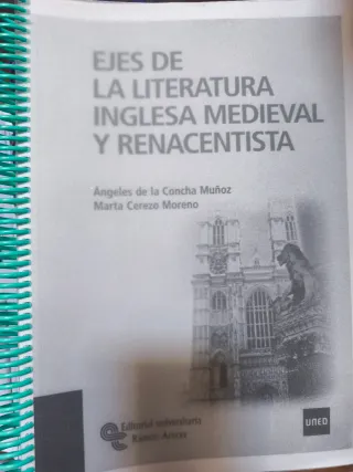 Libros y apuntes de 1° Estudios Ingleses UNED