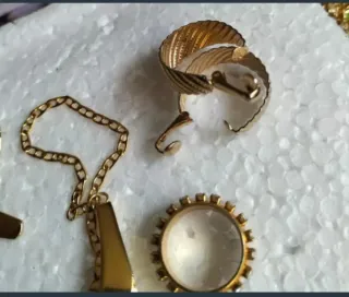 Lote bisutería antigua y vintage