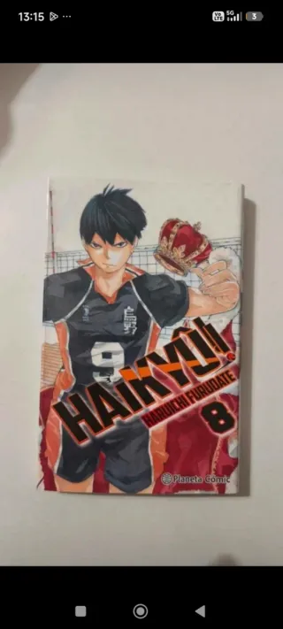 Mangas Haikyuu del tomo 1 al 8 + el tomo 12