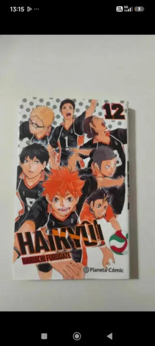 Mangas Haikyuu del tomo 1 al 8 + el tomo 12