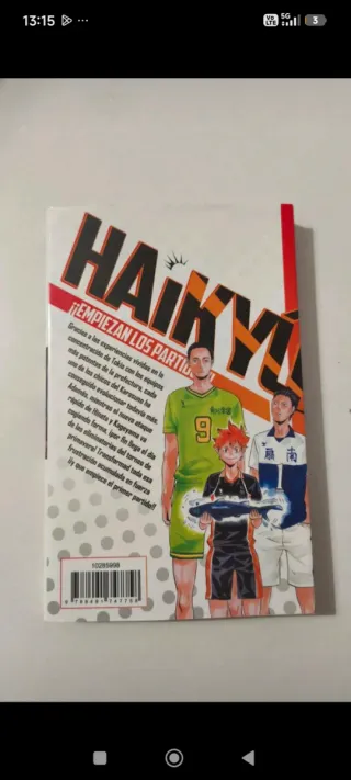 Mangas Haikyuu del tomo 1 al 8 + el tomo 12