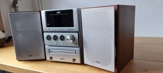 Minicadena JVC UX-G30 + Altavoces Madera