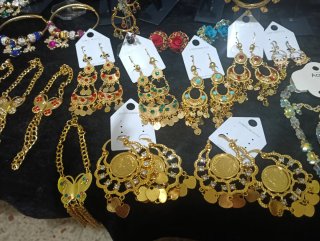 Conjunto Acero 18K Colgantes y Anillo