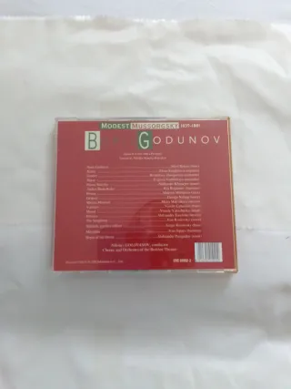 Boris Godunov - Mussorgsky - Golovanov - 2 CD
