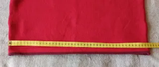 Jersey de punto fino rojo