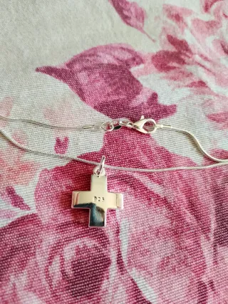 Collana Argento 925 Croce