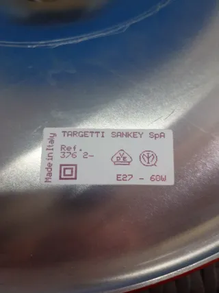 Plafoniera Targetti Sankey anni '70