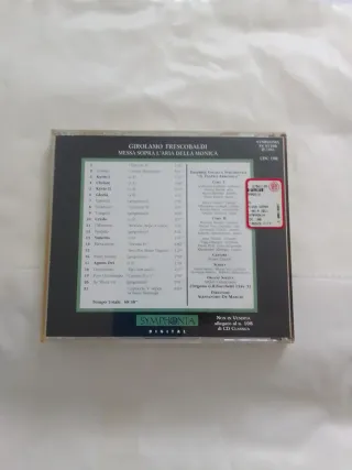 CD Girolamo Frescobaldi Il Teatro Armonico