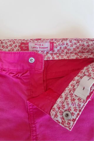 Pantalón corto fucsia Mayoral