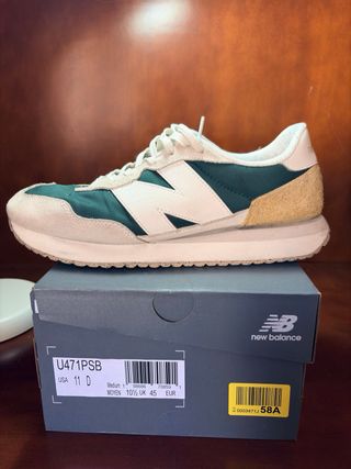 New Balance 237 Beige/Verde Talla 45