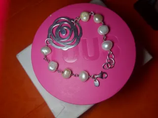 Pulsera Tous Plata y Perlas