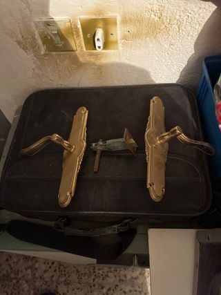 Herrajes de puerta dorados 7 juegos completos