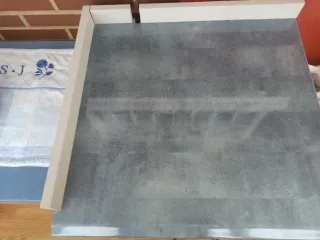 Mueble de cocina gris