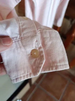 Camisa niño rosa Benetton