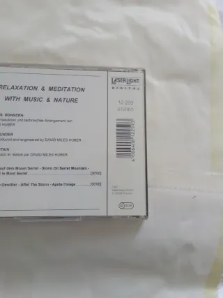 CD Rilassamento e Meditazione Natura
