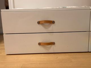 2 Cajoneras Bajas Ikea 4 Cajones Almacenamiento