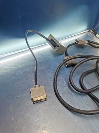 cable especial, alargador y "ladron" multibase euroconector