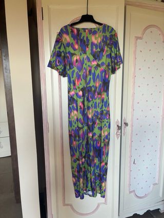 Vestido invitada estampado