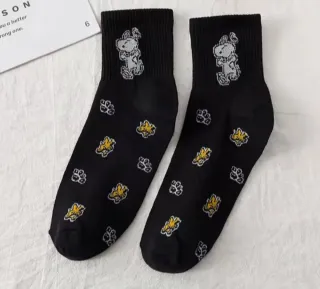 Calcetines de Charlie Brown (Carlitos) y Snoopy