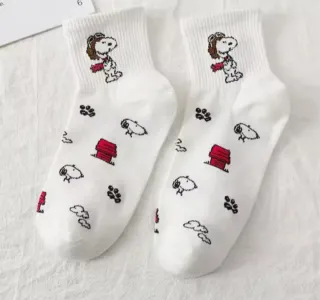 Calcetines de Charlie Brown (Carlitos) y Snoopy