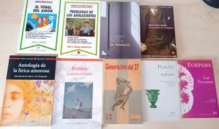 Libros en español, inglés y francés