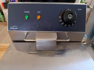 Freidora Eléctrica Doble Lacor 12L (2x6L)