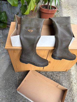 Botas de pesca Aigle verdes