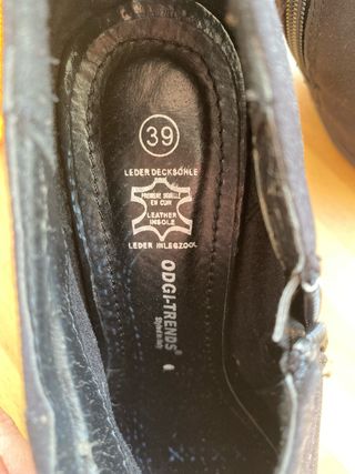 Botines ODGI Negro Talla 39