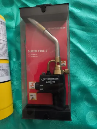 Soplete Rothenberger Super Fire 2 + Botella