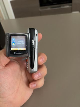 Cellulare Panasonic vintage argento