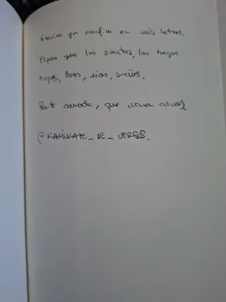 El verso que nunca te di