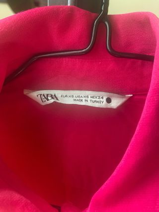 Conjunto Zara Fucsia Talla S
