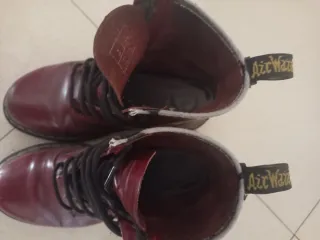 Botas Dr. Martens mujer T.37 rojas