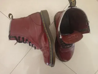 Botas Dr. Martens mujer T.37 rojas