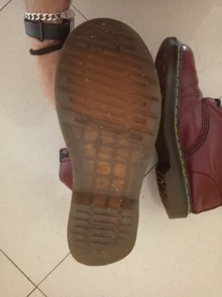 Botas Dr. Martens mujer T.37 rojas