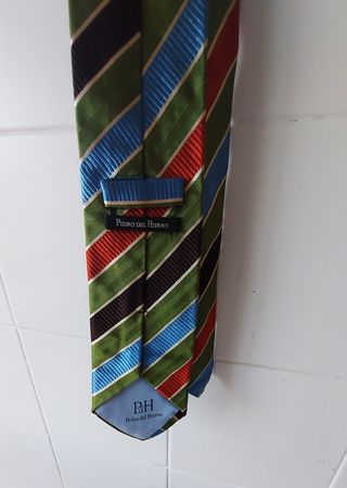 Corbata Pedro del Hierro Seda Rayas