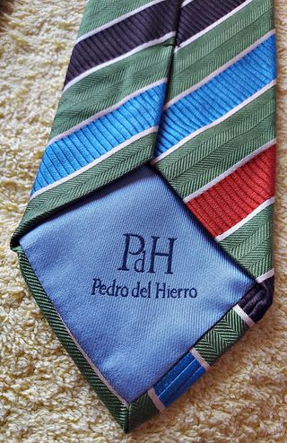 Corbata Pedro del Hierro Seda Rayas