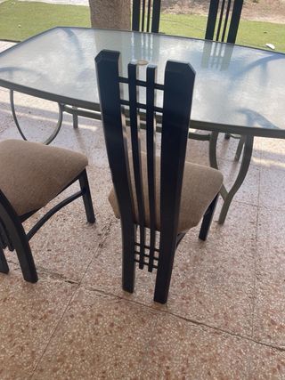4 Sillas Comedor Tapizadas Nuevas