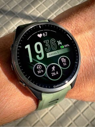 Reloj Garmin Forerunner 965 Negro/Verde