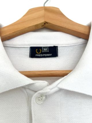 Polo Fred Perry Blanco
