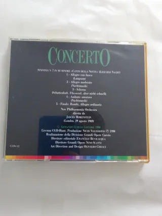 CD Concerto Mahler Sinfonia N. 7