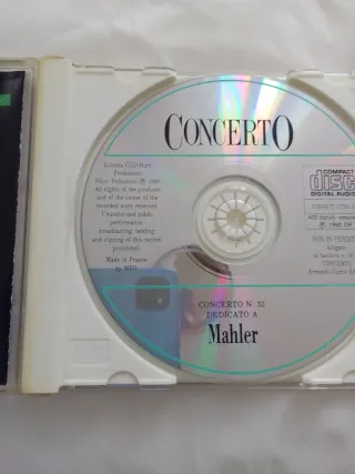 CD Concerto Mahler Sinfonia N. 7