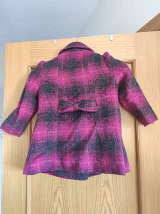 abrigo paño infantil