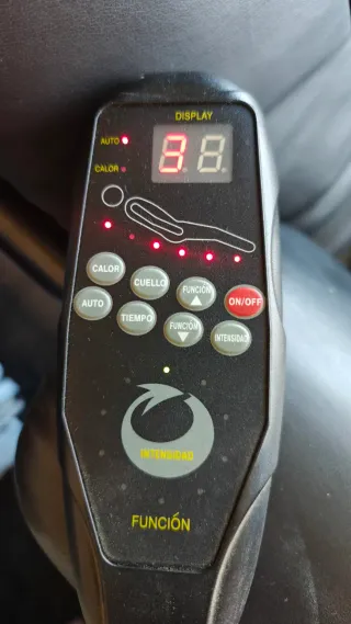 Sillón de Masaje Relax Polipiel Negro