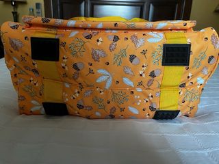 Bolso para máquina de coser con estampado