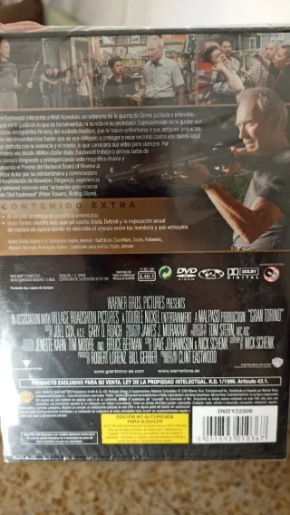 Películas El Paciente Inglés y Gran Torino (DVD/VH