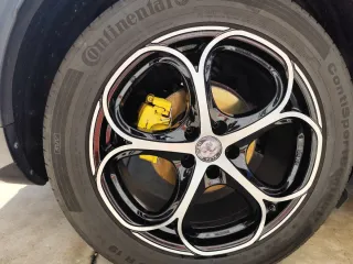 Llantas MSW 82 by OZ y neumaticos Continental