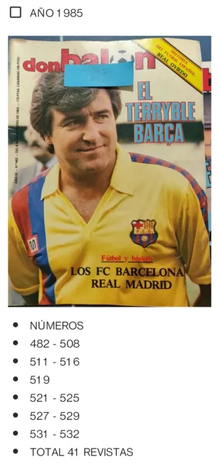Revistas Don balón.