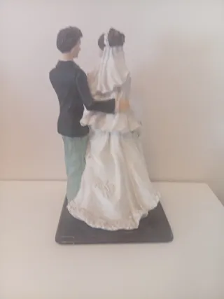 Figura Novios Boda Plástico